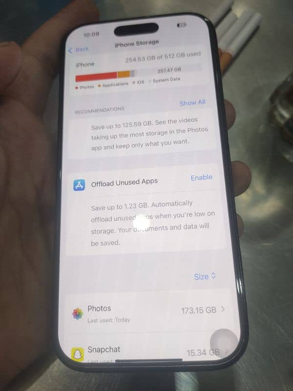 Iphone 16 pro _  512 GB JV Black colour 6