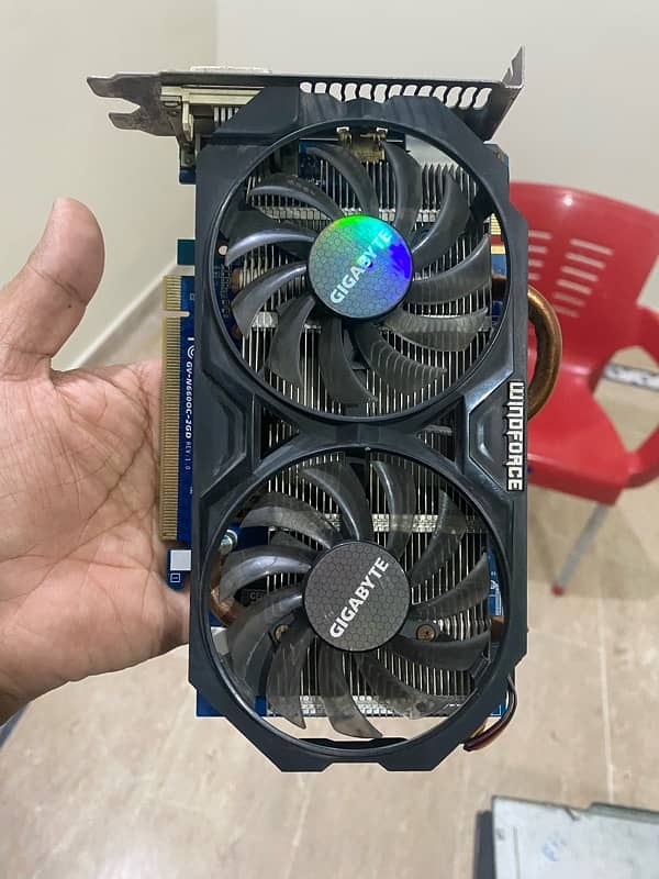 ghrapic card GPU Nvidia GTX 660 2gb 2