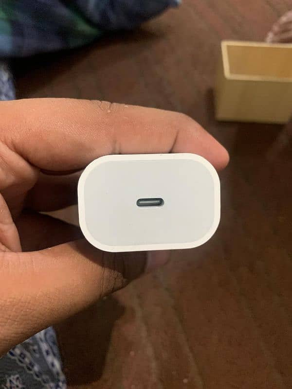 Iphone 12 pro max original charger with original cable 1