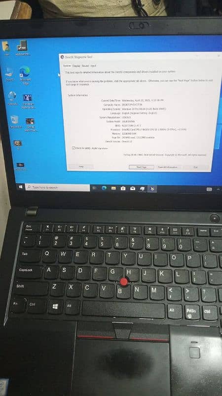 Lenovo Thinkpad core i7 8th gen 3