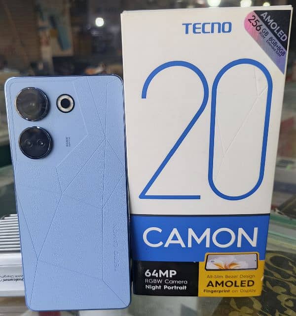TECNO CAMON 20 : 8/255 0