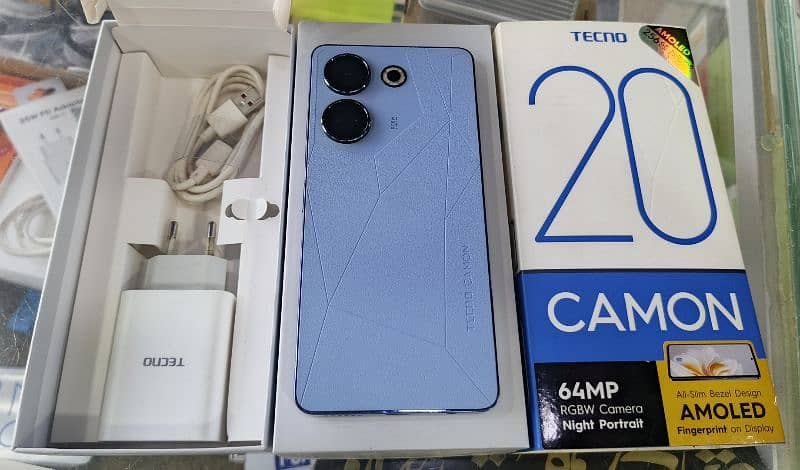 TECNO CAMON 20 : 8/255 1