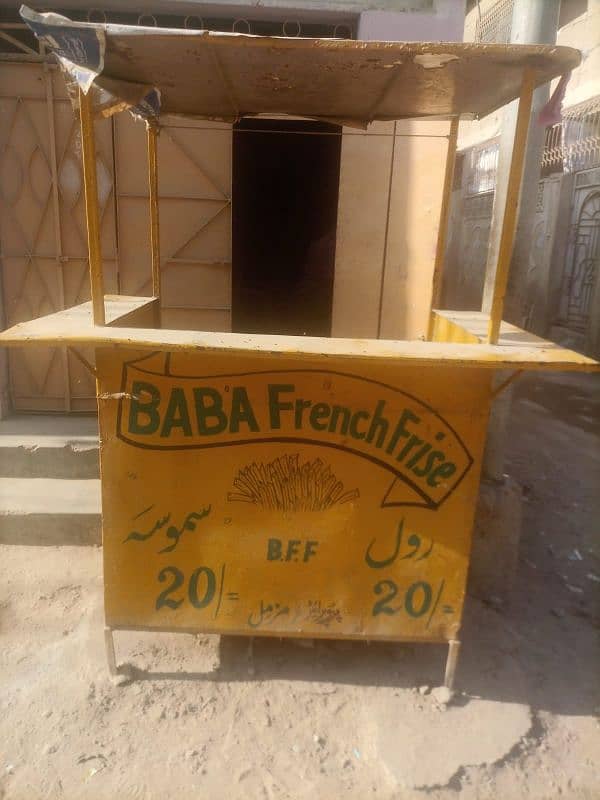 Fries Stall With Accessories 3