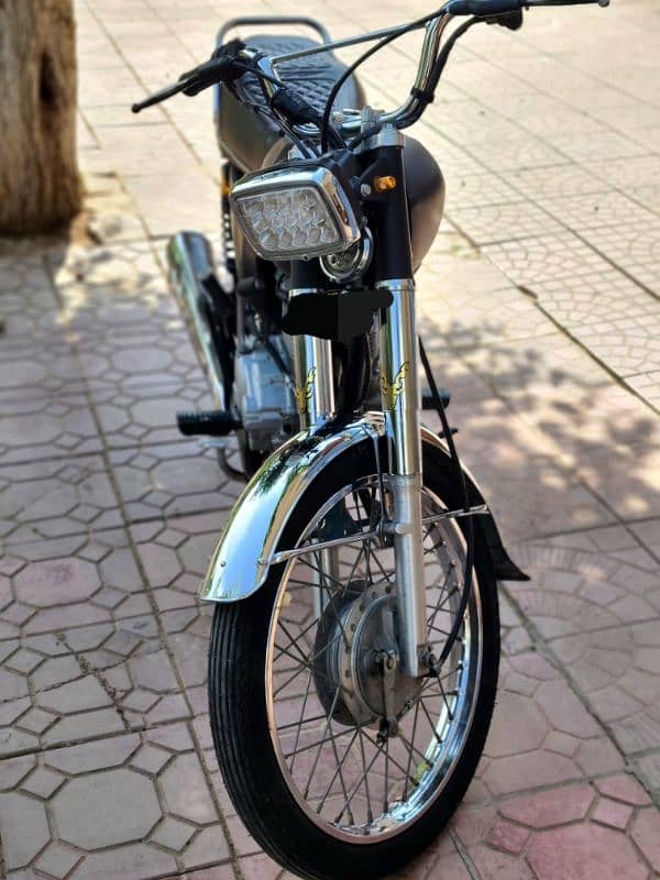 Honda 125 2020 registration  isblamabad 9