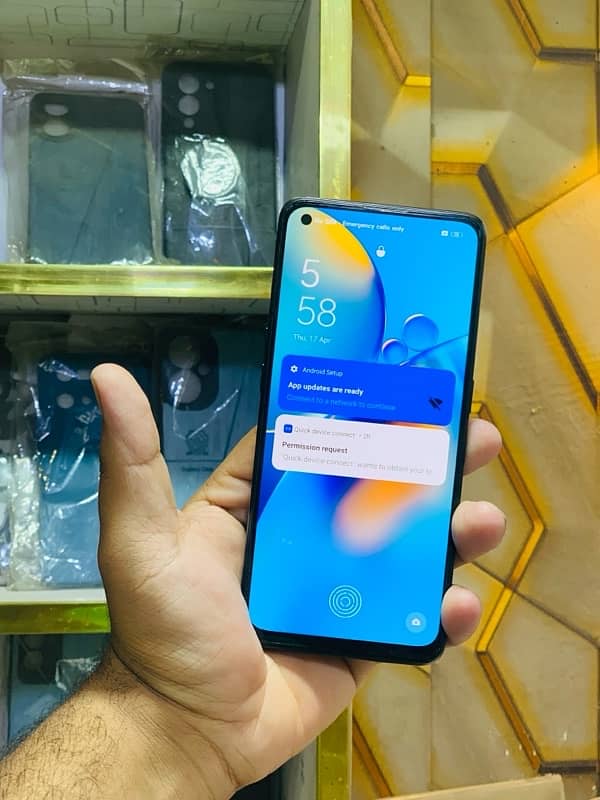 oppo F19 6/127 with chrg box khrb ho gya tha phone full ok ha 0