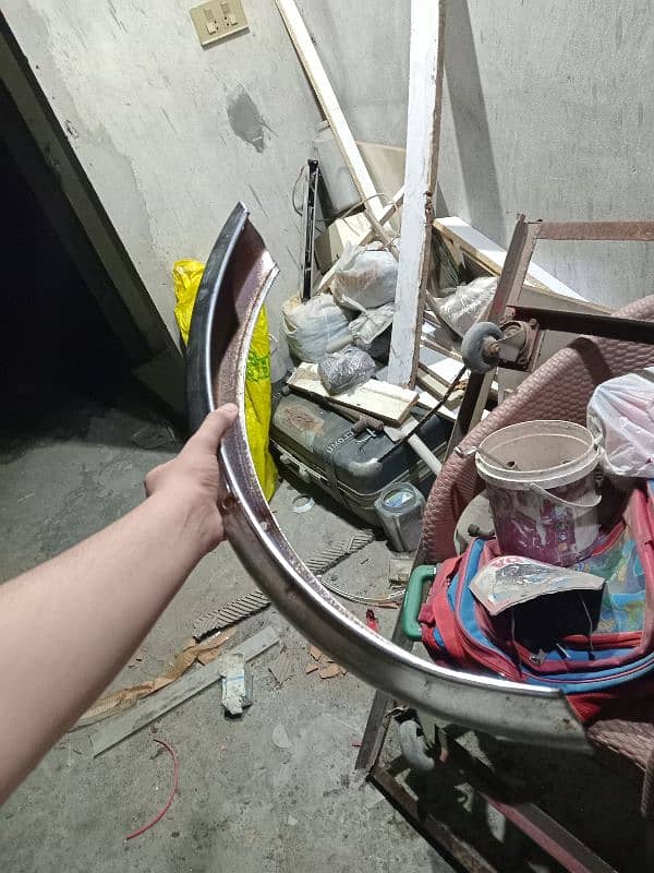Cut mudguard cd 70 and 125 0