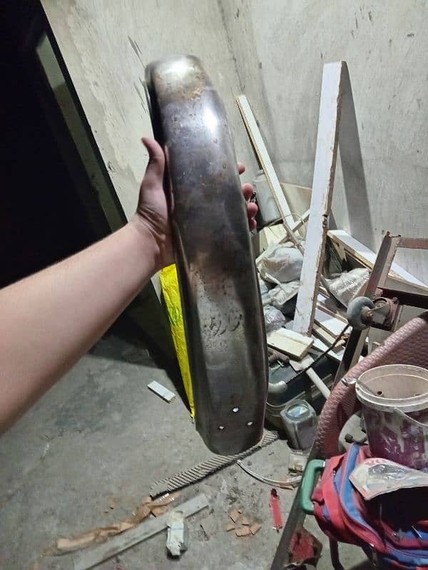 Cut mudguard cd 70 and 125 3