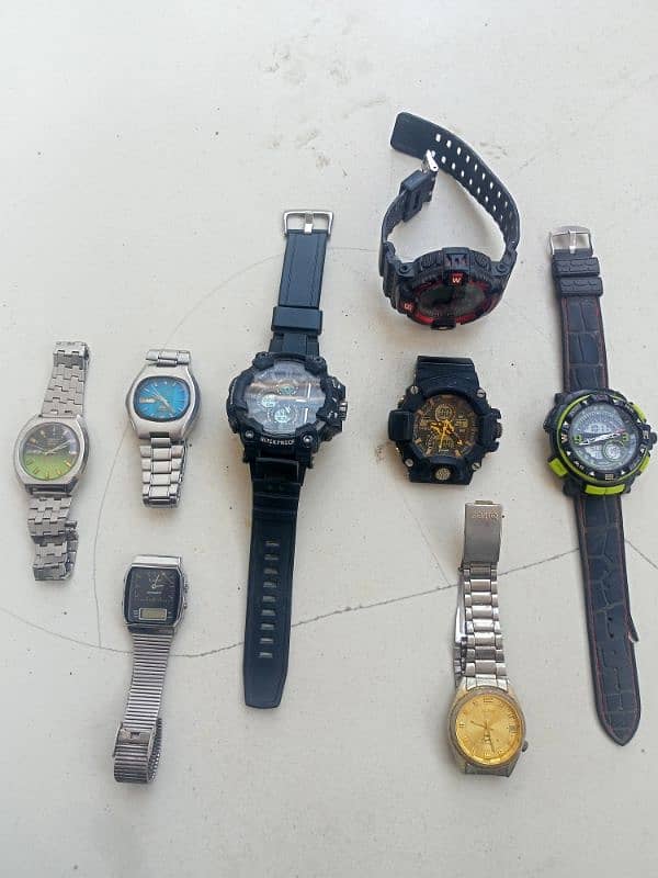 Sbao c sport g shock orient seicko 5  patek Philippe  watch ghari read 0