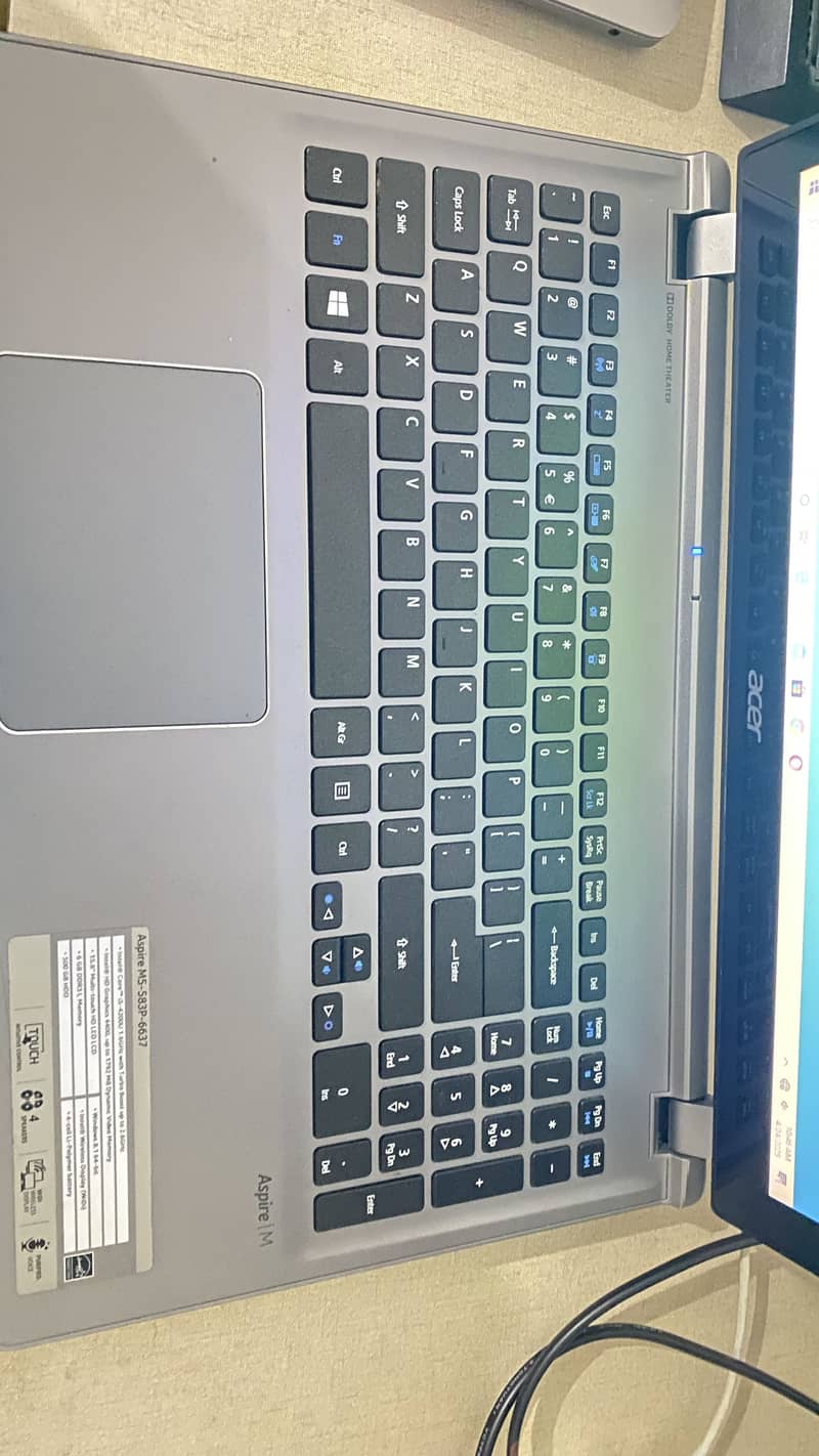 Acer Laptop – Core i5 4th Gen | 4GB RAM | 128GB SSD | Like New 3