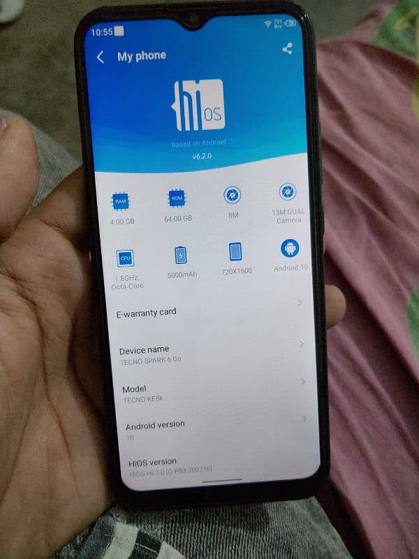 Tecno spark 6 go 0