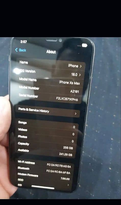 Xs max 256gb Non pta 4