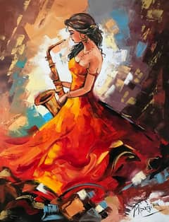 OIL PAINTINGS ON CANVAS
