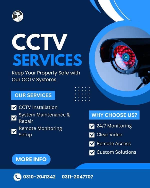 CCTV Camera installation and maintenance 0