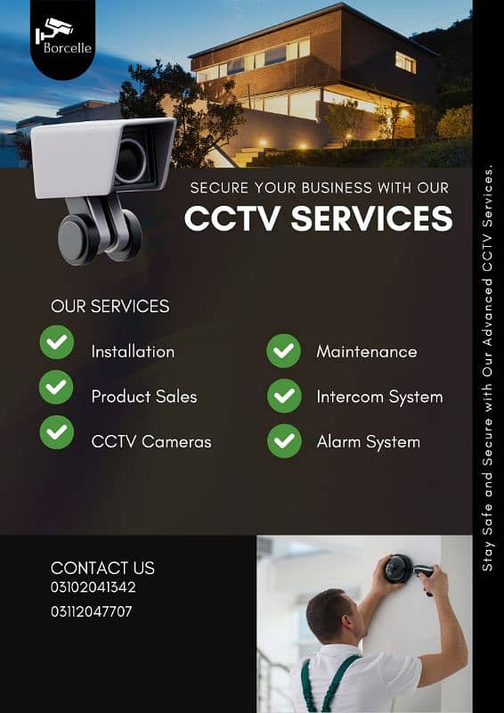 CCTV Camera installation and maintenance 1