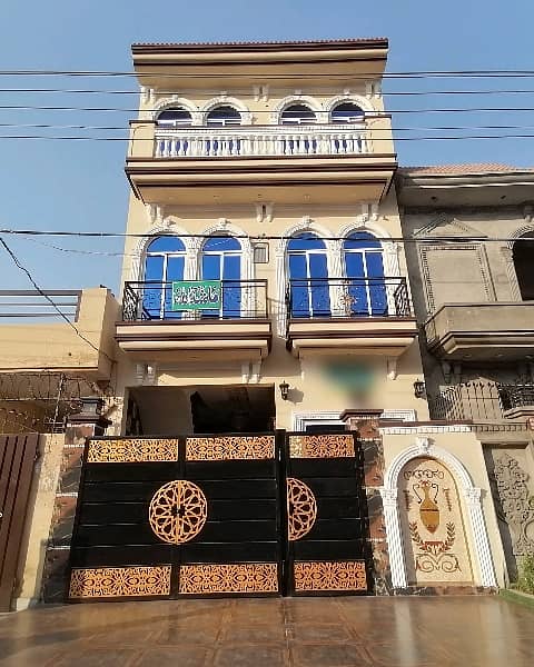 Well-Constructed Brand New House Available For Sale In Marghzar Officers Colony 0
