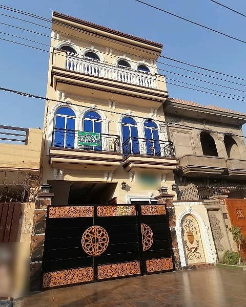 Well-Constructed Brand New House Available For Sale In Marghzar Officers Colony 1