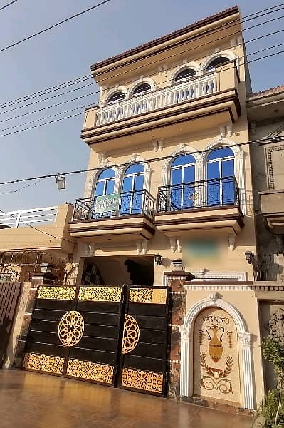 Well-Constructed Brand New House Available For Sale In Marghzar Officers Colony 2