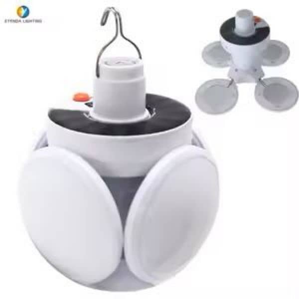 Solar Hanging Light 5 Bulbs 2