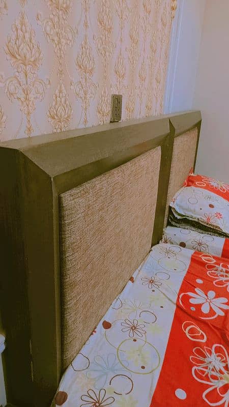 single bed set with mattress A plus quality for sale 3