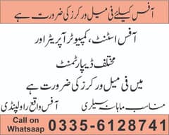 Female staff Required