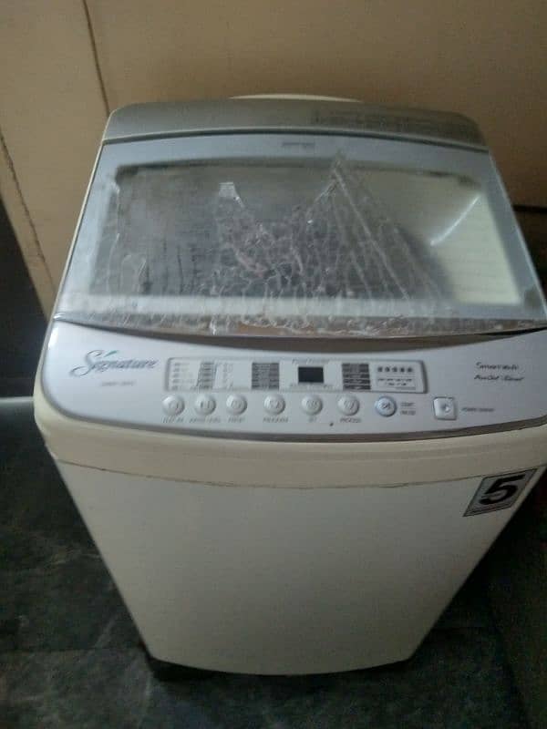 signature automatic washing machine. 2