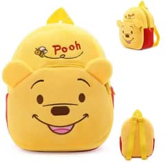 Kid's Pooh Yellow Backpack Perfect for Boys and Girls