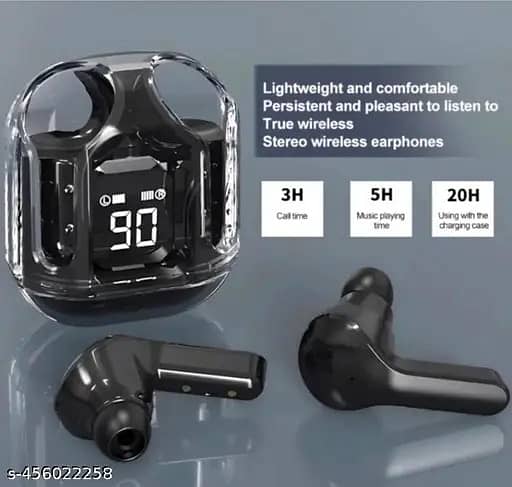 Air 31 Wireless Bluetooth Headset | Long Battery | HD Sound | Best for 4
