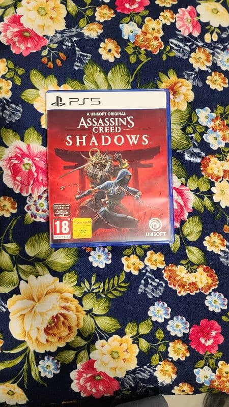 Assassin's creed Shadow Ps5 game 0