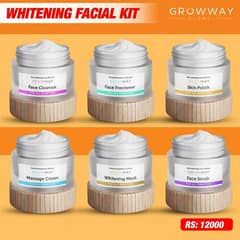 Whitening facial kit