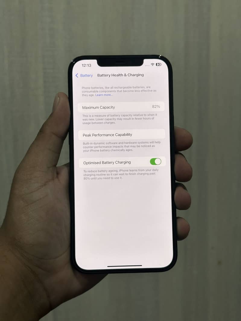 iphone 12 pro max 256gb pta approved with box brand new phone 2