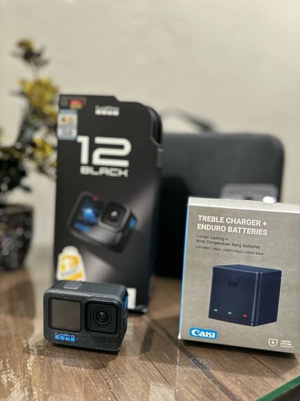 GoPro HERO12 Action Camera – Like New + 64GB MicroSD | Best Price 0