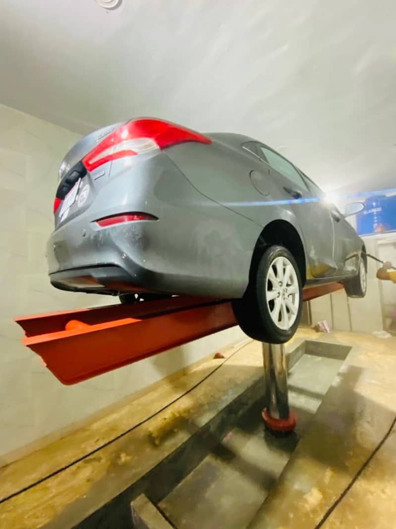 Car Wash Service Station jack lift oil pressure washer compressor 3