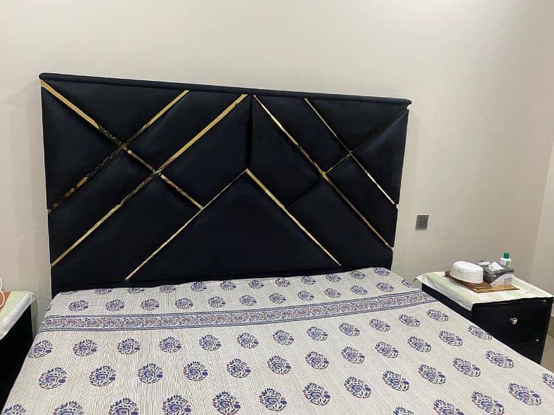 king size bed set and dressing for sale 8