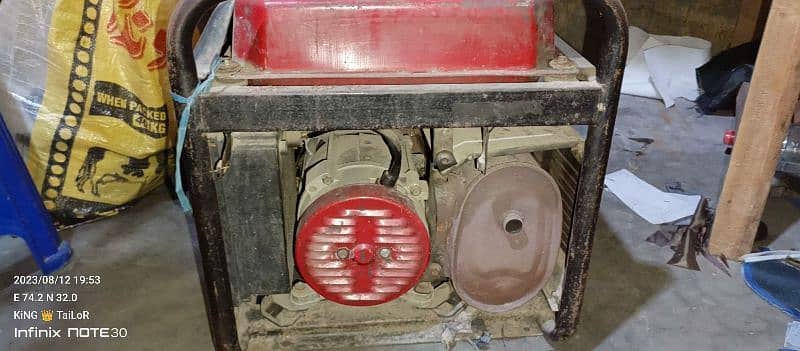 generator good condition 10/9 3000d 0306/58000/24/ 3