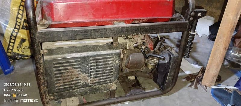 generator good condition 10/9 3000d 0306/58000/24/ 4