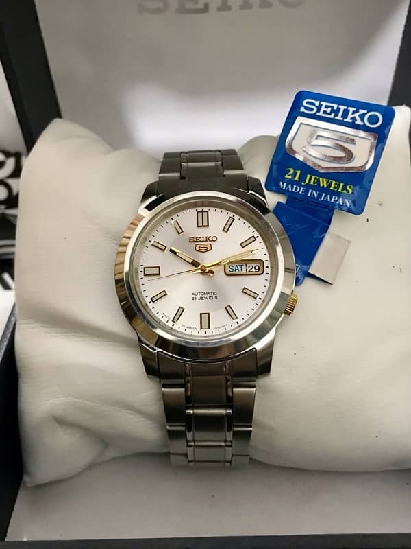SEIKO-AUTOMATIC-100% ORIGINAL-GOOD CONDITION WATCH-RADO-OMEGA-ROLEX 0