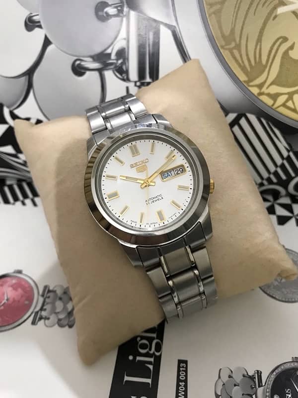 SEIKO-AUTOMATIC-100% ORIGINAL-GOOD CONDITION WATCH-RADO-OMEGA-ROLEX 5