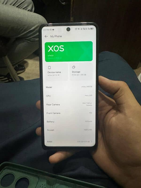 Infinix note 30( 16/256 ) 4