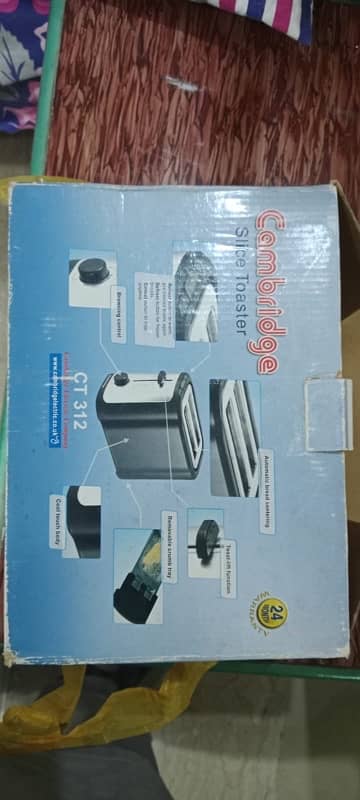 Cambridge Slice toster brand new 0