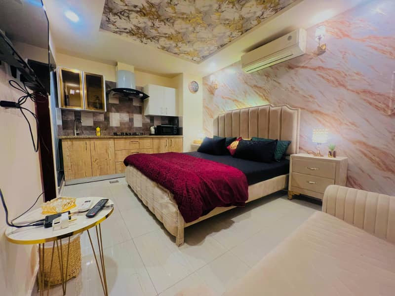 1 Bad Furnished Apartment for short _Term Stay & weekly monthly available 9