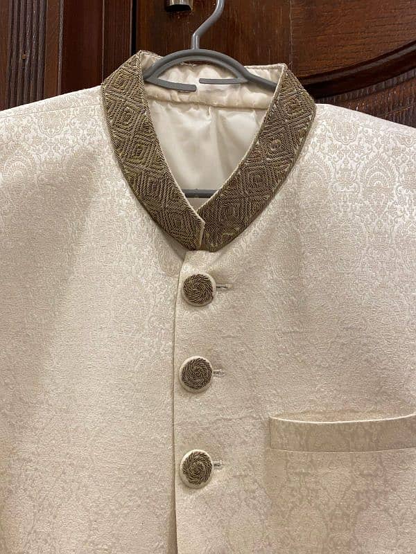 Description: Sherwani is 10/10 in condition. . 1