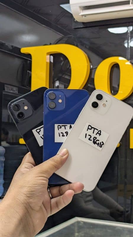 Iphone 12 128gb dual sim pta approved 0