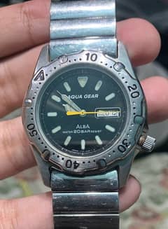 Alba by Seiko diver original watch Dial 37mm