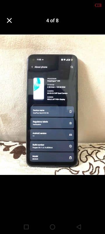 one plus Nord  6/128 gb 2