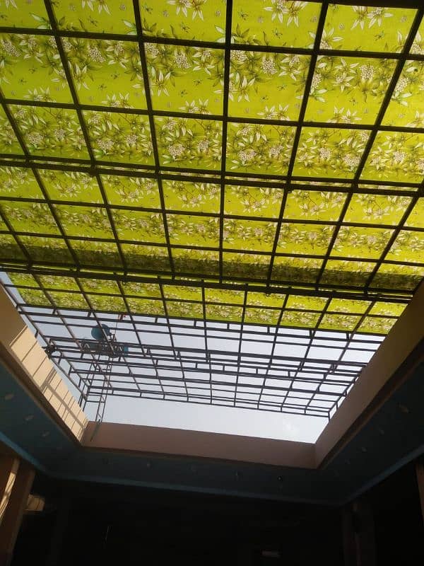 birds master fiberglass cage sun shade car parking shade green net sha 2