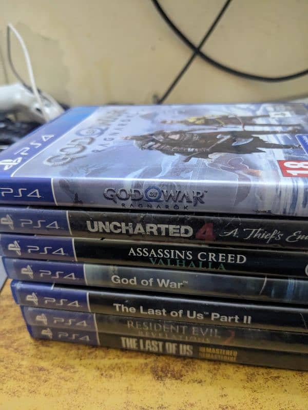 Ps4 games god of war, uncharted, the last of us and more 0