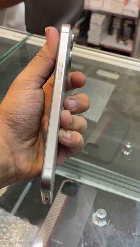 Iphone 15 pro max 256 GB PTA approved with Box and Original wire 3