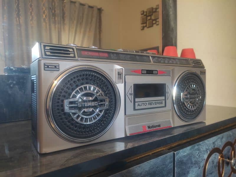 National radio Cape recorder speaker All working 0
