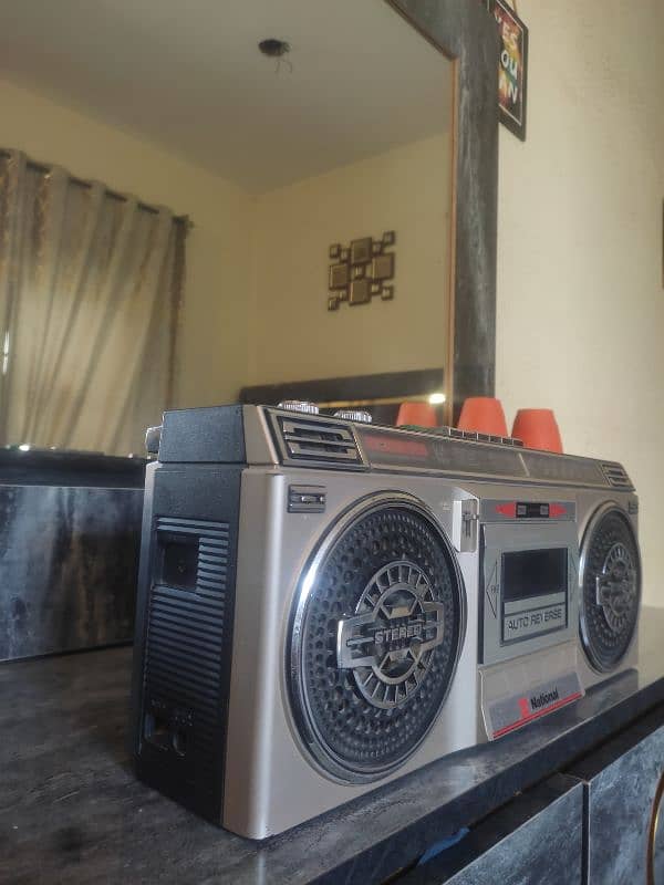 National radio Cape recorder speaker All working 1