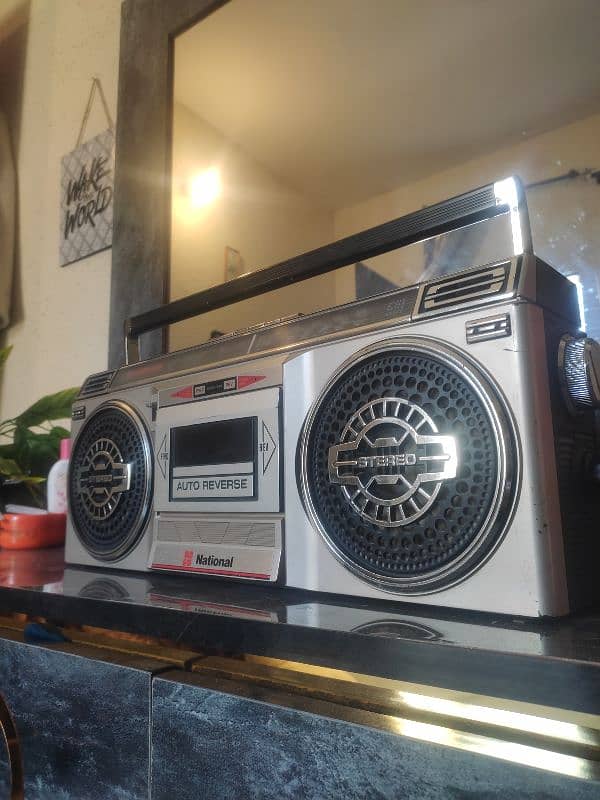 National radio Cape recorder speaker All working 5